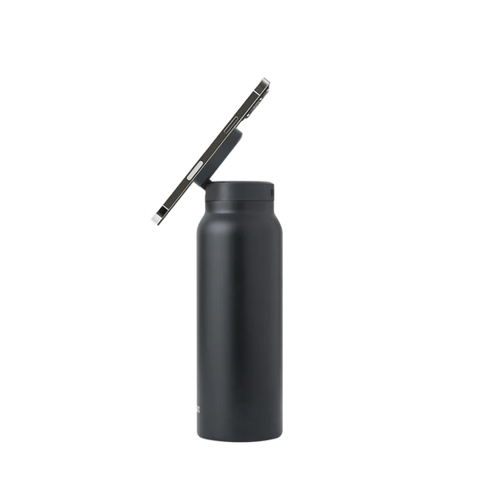 MagBottle™ Stainless Steel Insulated Water Bottle with Magnetic Phone Holder – Hands-Free Convenience Redefined!