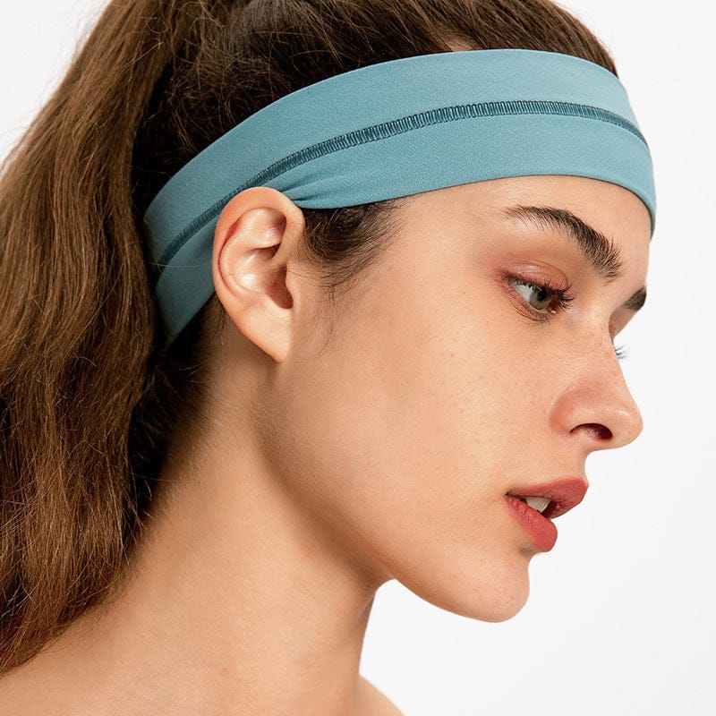 Sweat-Proof Your Workout with Our Elastic Sports Headband for Women