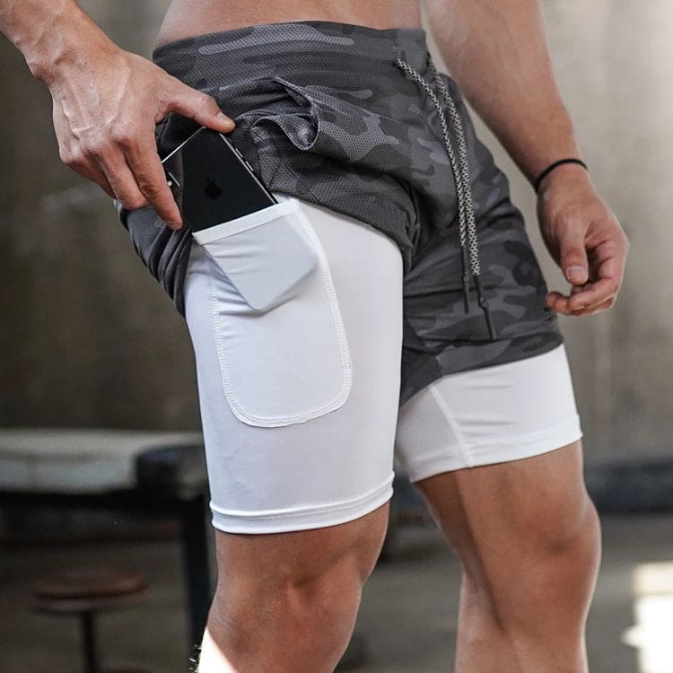 Hot 2-in-1 Running Shorts: The Perfect Blend of Support and Comfort